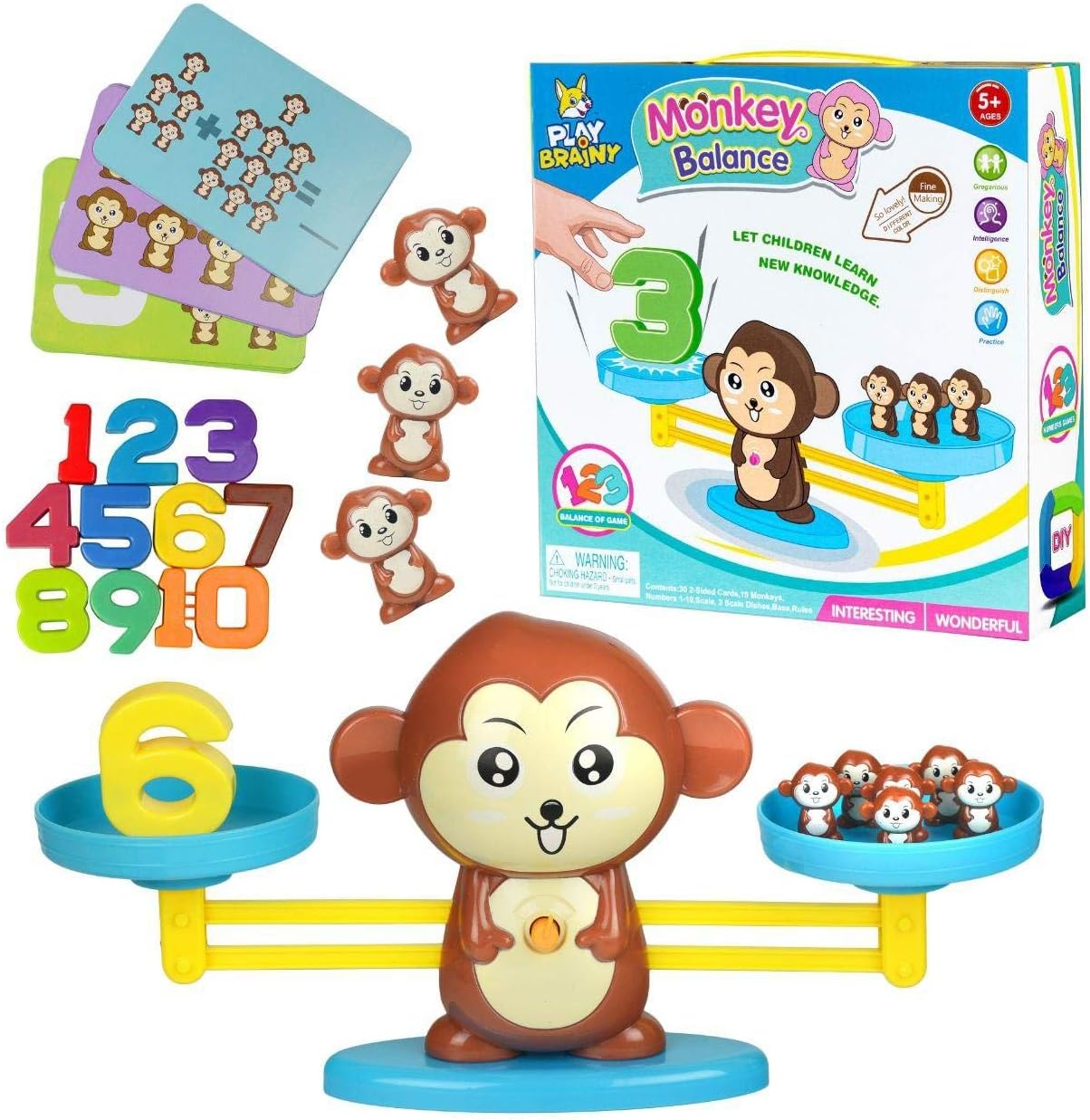 Montessori Monkey Balance Math Game