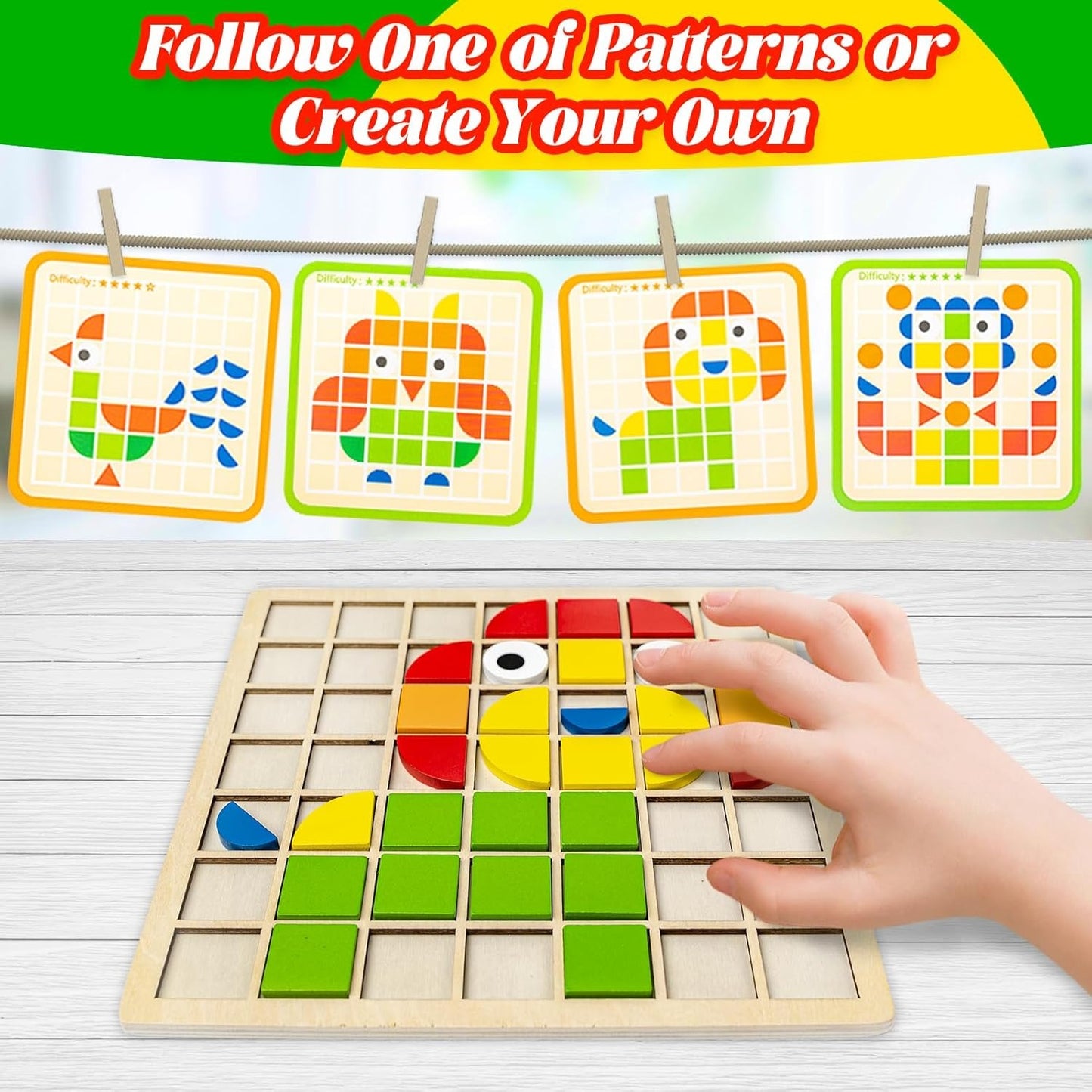 Montessori Pattern Recognition Puzzle