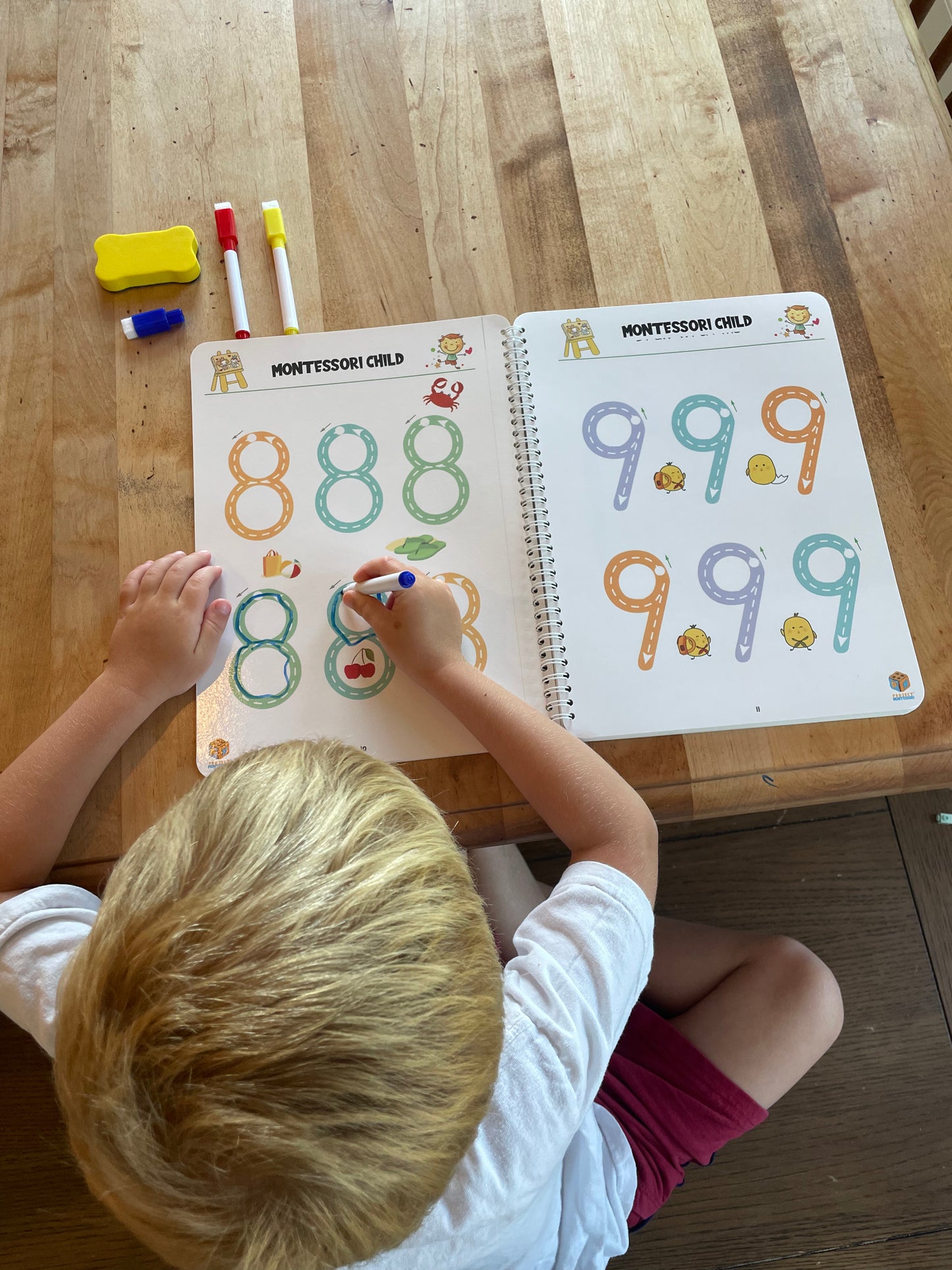 Montessori Child Workbook