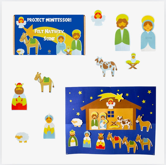 Project Montessori Felt Nativity Scene