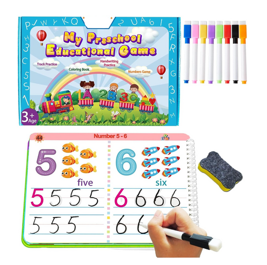 Montessori Preschool Workbook