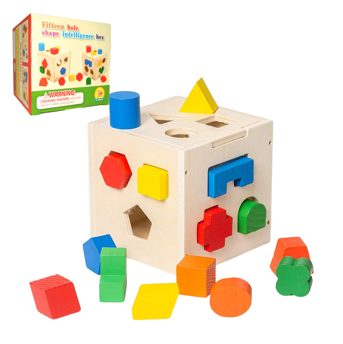 Montessori Shape Sorting Cube