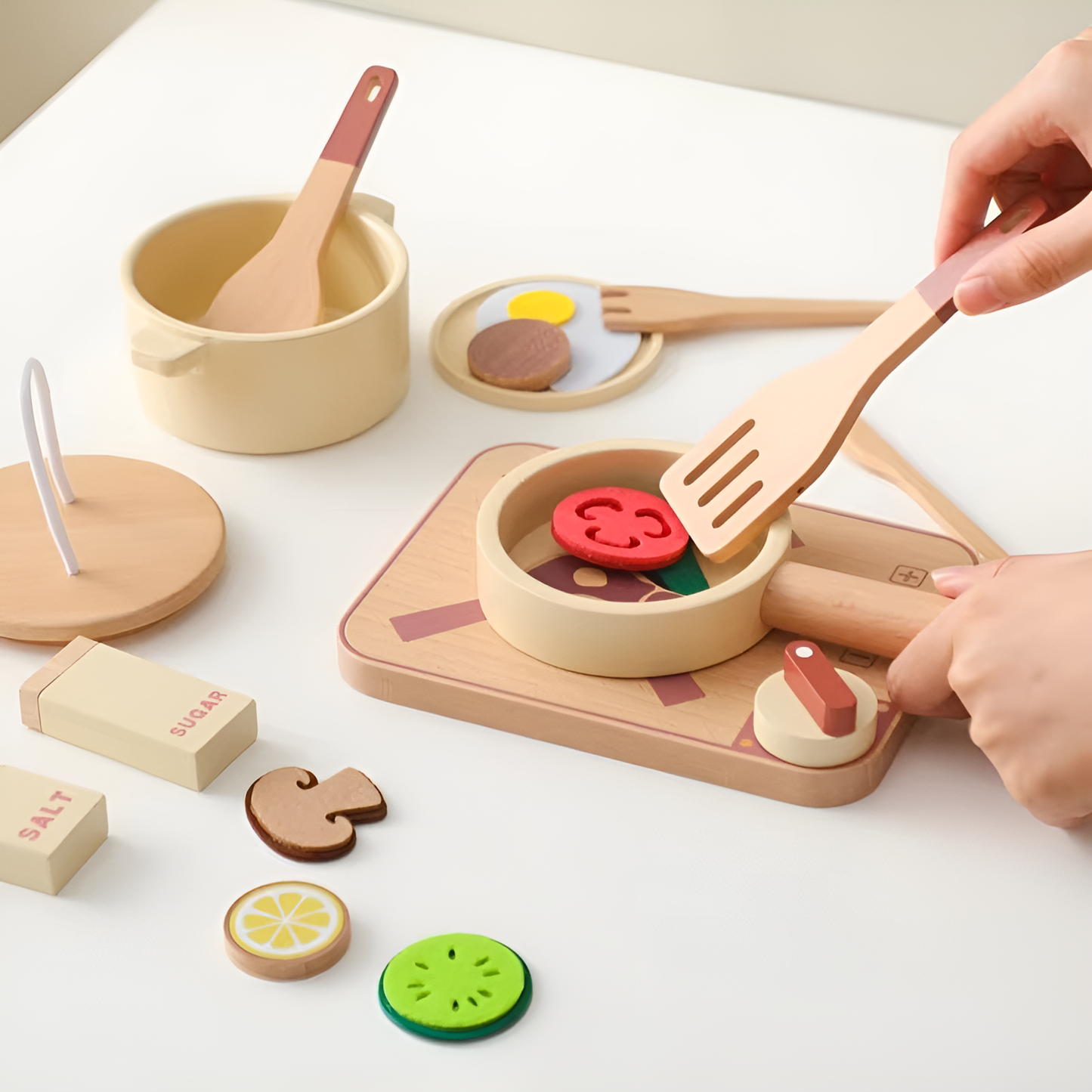 Montessori Wooden Kitchen Toy