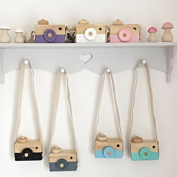 Montessori Wooden Camera