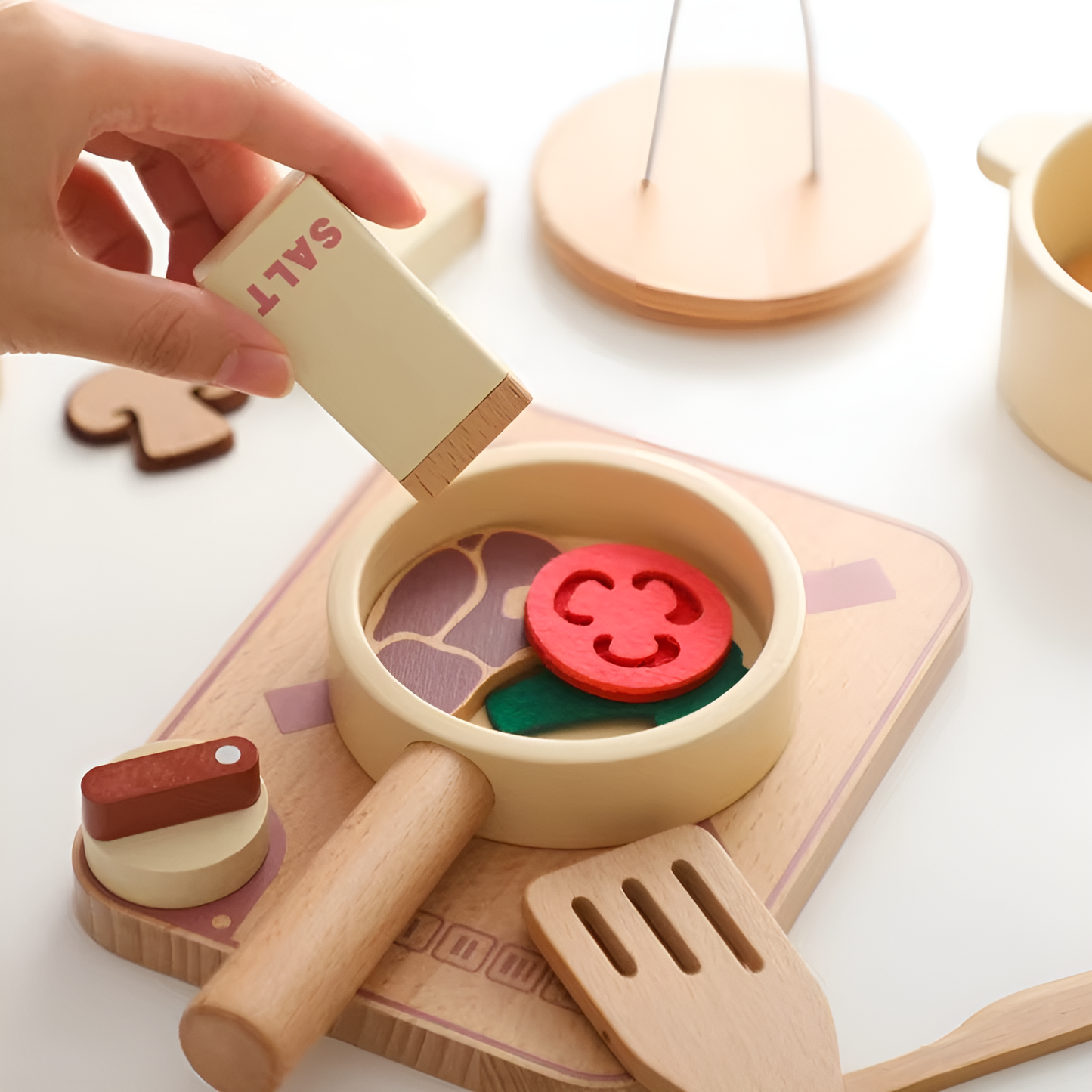 Montessori Wooden Kitchen Toy