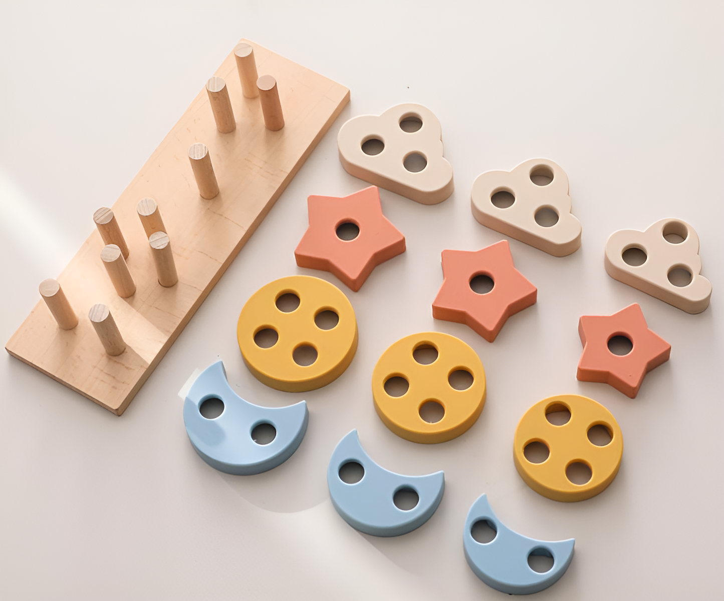 Montessori Silicone Stacking Toy