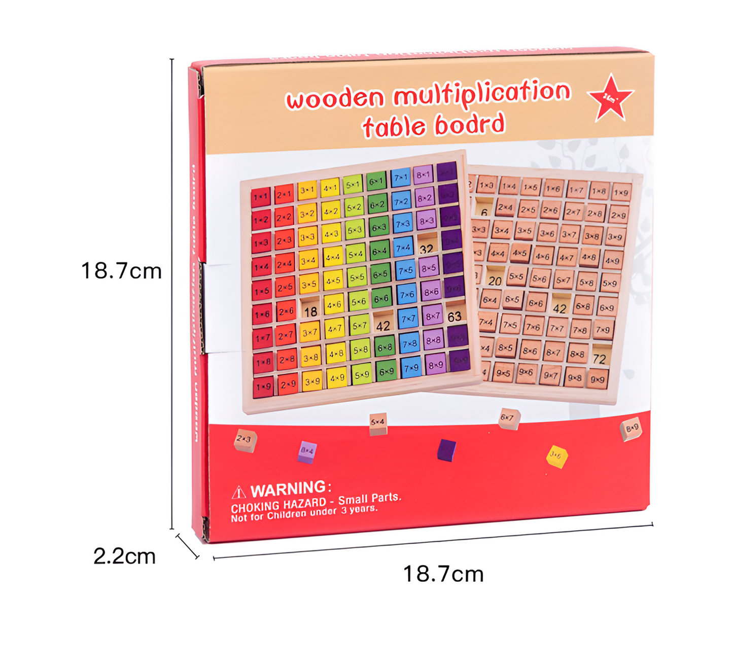 Montessori Educational Math Board