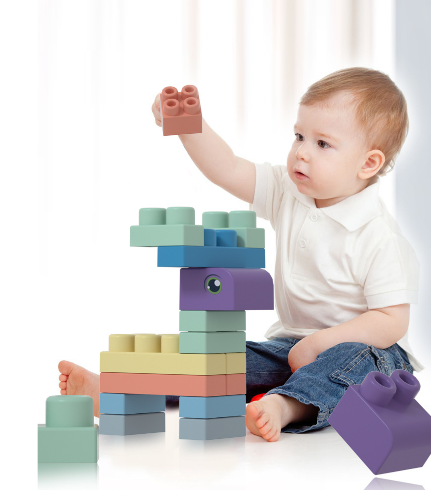 Montessori Building Blocks Set