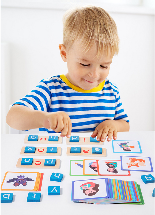 Montessori Spelling Flashcards Kit