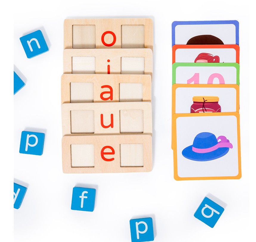 Montessori Spelling Flashcards Kit