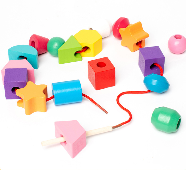 Montessori Rainbow Beads Stacker