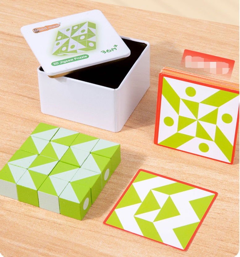 Montessori 3D Block Puzzle